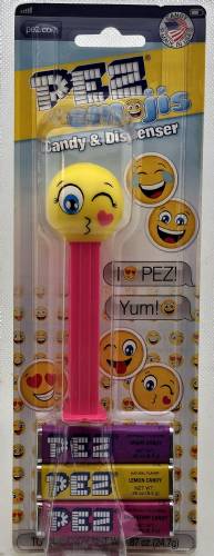 PEZ - Funky Faces - Emoji - Kissing Open Eye - US Release