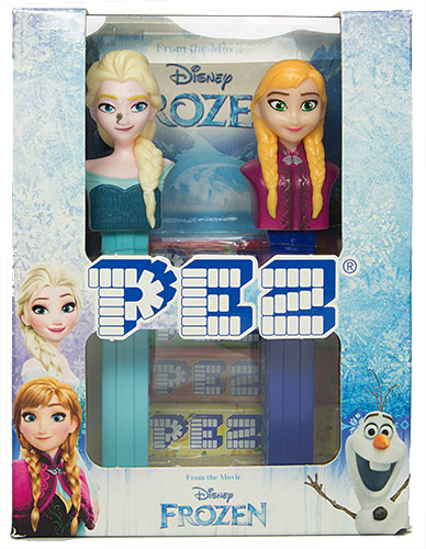 PEZ - Disney Movies - Frozen - Anna A & Elsa A Twin Pack