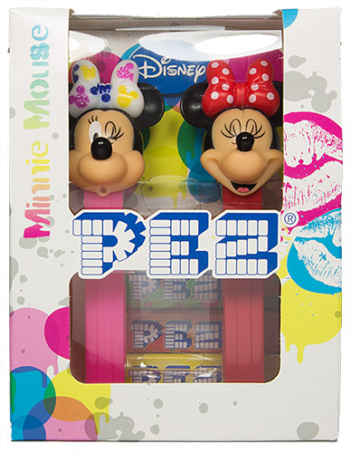 PEZ - Bowtique - 2014 - Minnie Mouse Twinpack mickey bow polka dot - E