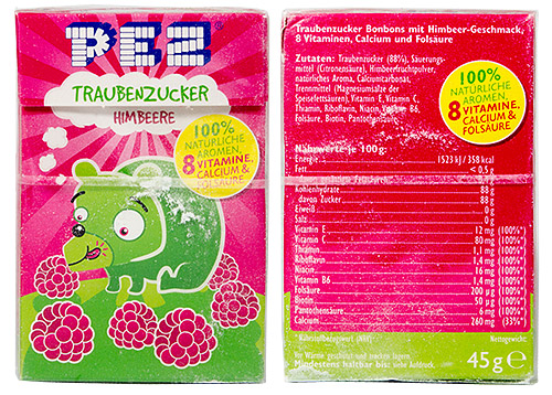 PEZ - Dextrose Packs - Traubenzucker bear