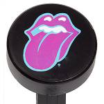 PEZ - Puck Rolling Stones Tongue   on exhibitionism black stem