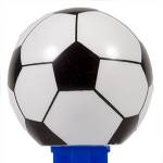 PEZ - Soccer Ball   on blue stem, 2016