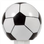 PEZ - Soccer Ball   on white stem, 2016