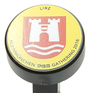 PEZ - Kleinmünchner PEZ Sammeltreffen - 2016 - Puck - Linz emblem