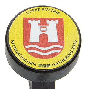 PEZ - Kleinmünchner PEZ Sammeltreffen - 2016 - Puck - Linz emblem