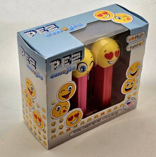 PEZ - Emoji - Emoji Twin Pack Love & Kissing - US Release