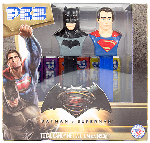 PEZ - Super Heroes - Batman vs. Superman - Justice League Gift Set