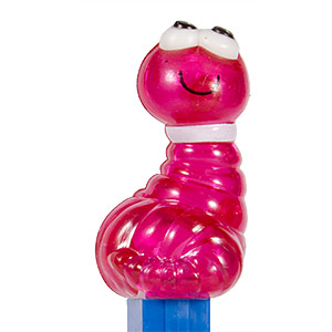 PEZ - Convention - PCN - Worm - Red Crystal Head