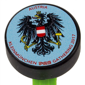 PEZ - Kleinmünchner PEZ Sammeltreffen - 2017 - Puck - Austrian emblem