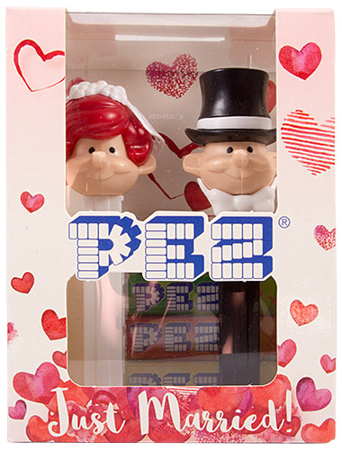 PEZ - Bride & Groom - Bride B & Groom B Twin Pack - just married!