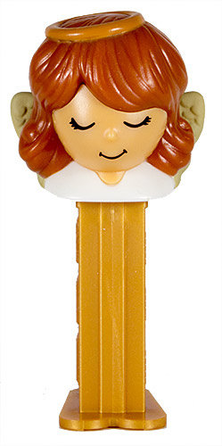 PEZ - Mini PEZ - Angel - Brown hair, Ornaments ball - C