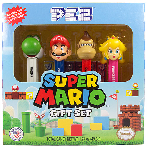 PEZ - Animated Movies and Series - Nintendo - Super Mario Gift Set