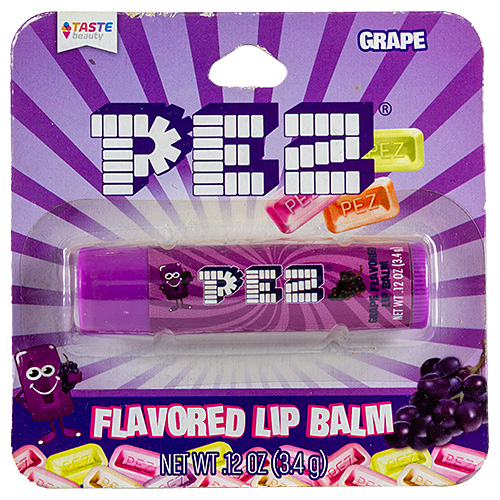 PEZ - Lip Balm/Gloss - Flavored Lip Palm - Grape