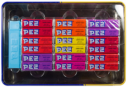 PEZ - Miscellaneous (Non-Dispenser) - PEZ Candy Gift Tin with Regular