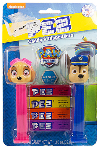 PEZ - Paw Patrol - Disney Double Pack Skye & Chase