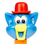 PEZ - Cat with Derby (Puzzy)  Blue/Red/Yellow