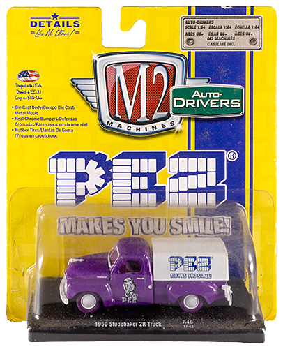 PEZ - M2 Machines - Serie 3 - 1950 Studebaker 2R Truck - Purple - Chase