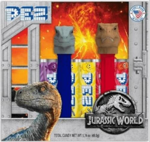 PEZ - Jurassic World - Twin Pack T-Rec & Blue the Raptor