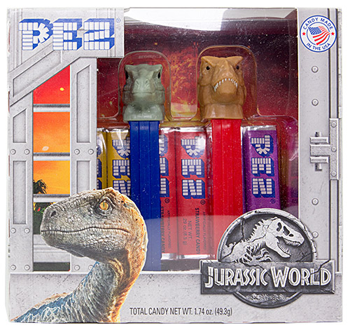 PEZ - Jurassic World - Twin Pack T-Rec & Blue the Raptor