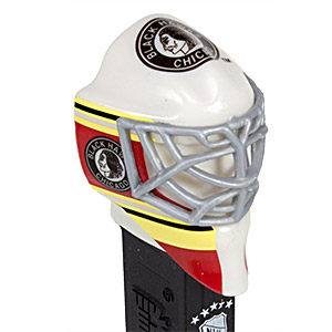 PEZ - Sports Promos - NHL - Team Masks - Chicago Black Hawks