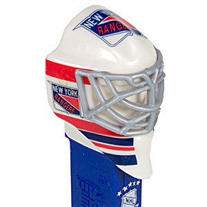 PEZ - Sports Promos - NHL - Team Masks - New York Rangers