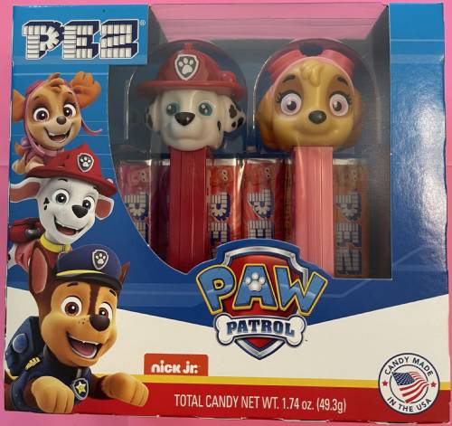 PEZ - Paw Patrol - Disney Double Pack Marshall & Skye
