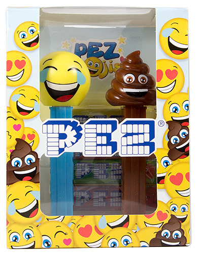 PEZ - Emoji - Emoji Twin Pack Poop & Lol'ing - Euro Release