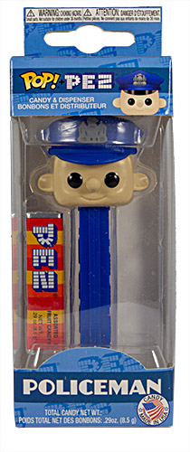 PEZ - PEZ Pals - Policeman - Blue Hat
