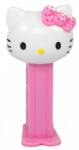 PEZ - Hello Kitty  Mini White Head Pink Bow with pink dots
