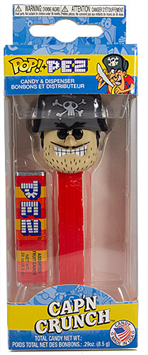 PEZ - Ad Icons - Jean LaFoote - Skull with eyes in hat color - B