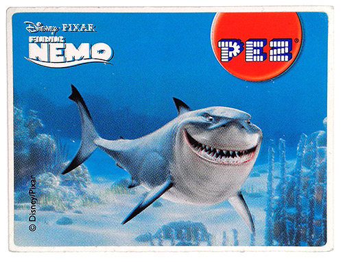 PEZ - Stickers - Nemo - Bruce smiling