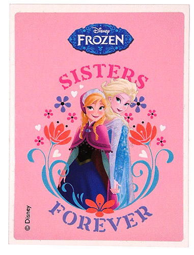 PEZ - Stickers - Frozen - Anna & Elsa - Sisters forever