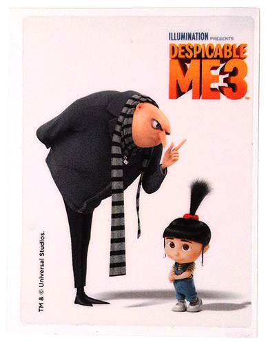 PEZ - Stickers - Despicable Me 3 - Gru & Agnes