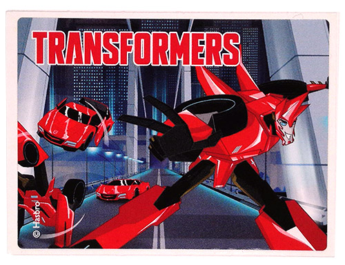 PEZ - Stickers - Transformers - Sideswipe