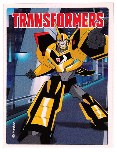 PEZ - Stickers - Transformers - Bumblebee