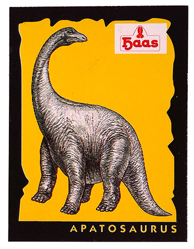 PEZ - Stickers - Dinosaurs (Haas) - Apatosaurus