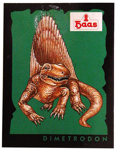PEZ - Stickers - Dinosaurs (Haas) - Dimetrodon