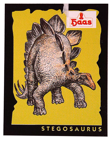 PEZ - Stickers - Dinosaurs (Haas) - Stegosaurus