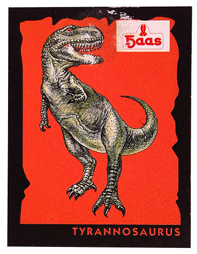PEZ - Stickers - Dinosaurs (Haas) - Tyrannosaurus