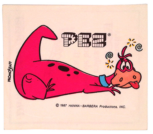 PEZ - Stickers - Flintstones Spanish - Dino