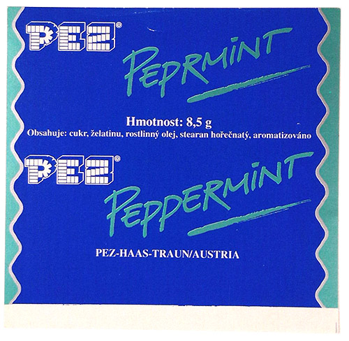 PEZ - Recent Types - Peppermint - Peppermint - R 04.6