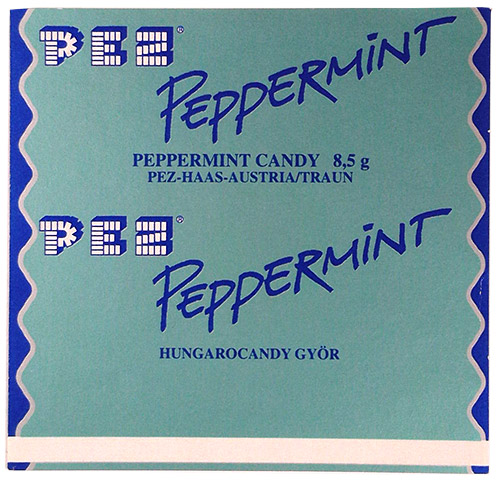 PEZ - Recent Types - Peppermint - Peppermint - R 04.7