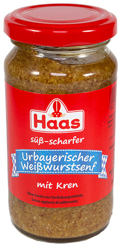 PEZ - Haas Food Products - Mustard - Urbayerischer Weißwurstsenf