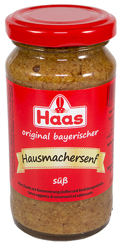 PEZ - Haas Food Products - Mustard - Hausmachersenf