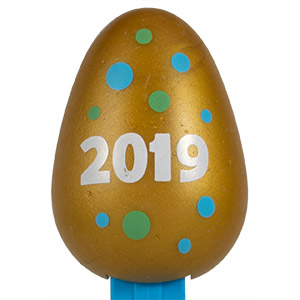 PEZ - Easter - Egg - Golden 2019
