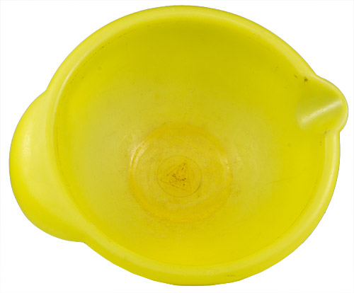 PEZ - Kchenutensilien - Schsseln - Rhrschssel mit Griff - Gelb