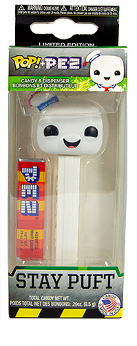 PEZ - Ghostbusters - Stay Puft Marshmallow Man - Happy - A