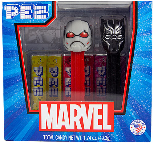 PEZ - Super Hero Girls - Twin Pack Ant-Man & Black Panther - US Release