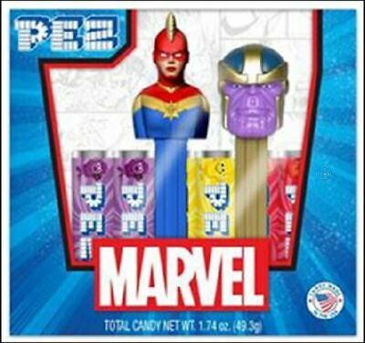 PEZ - Avengers Endgame - Twin Pack Captain Marvel & Thanos - US Release