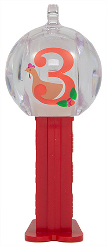 PEZ - 12 Days of 12 Days of Christmas Day 03